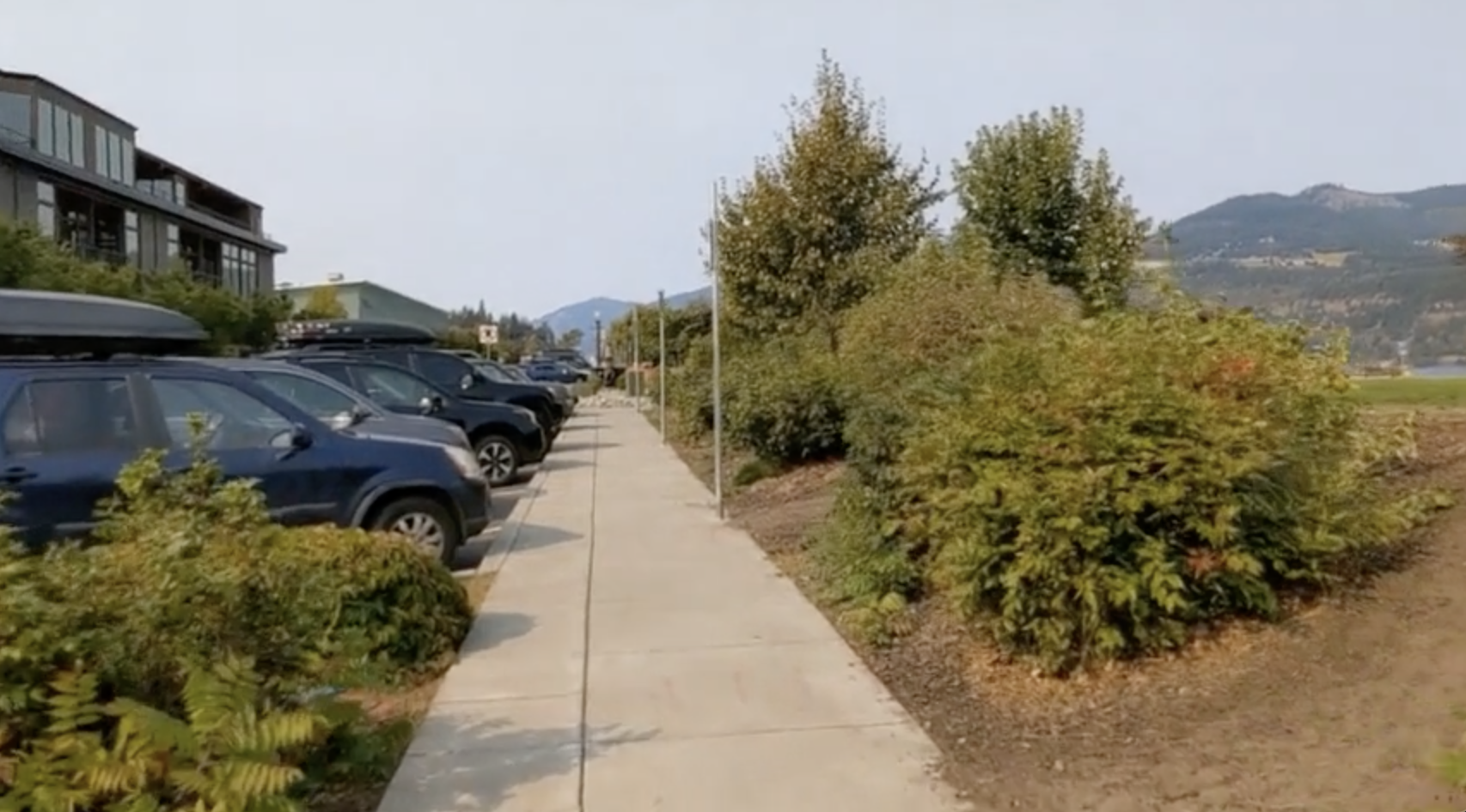 intense roadside